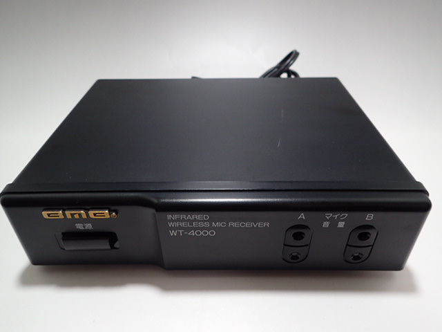 ①○BMB☆カラオケ用ワイヤレスマイクレシーバー☆WT-4000☆ビーエム