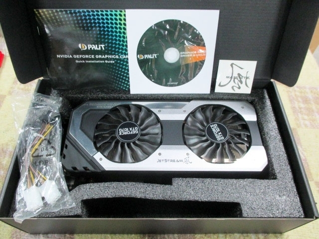SKA44509 ★美品★ Palit GeForce GTX1070 8GB NE51070S15P2-1041J