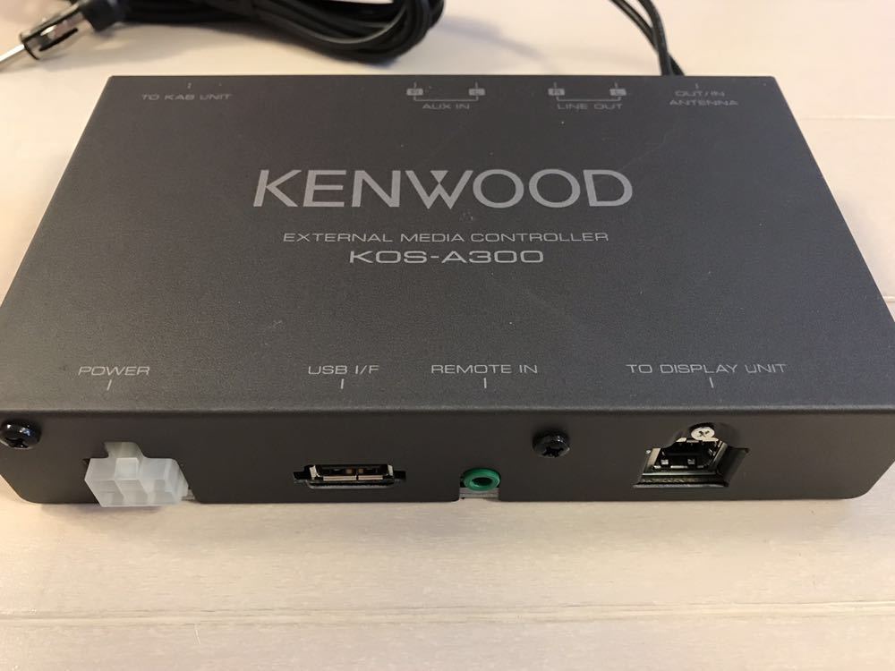 KENWOOD KOS-A300 エクスターナルメディアコントローラー iPod iPhone