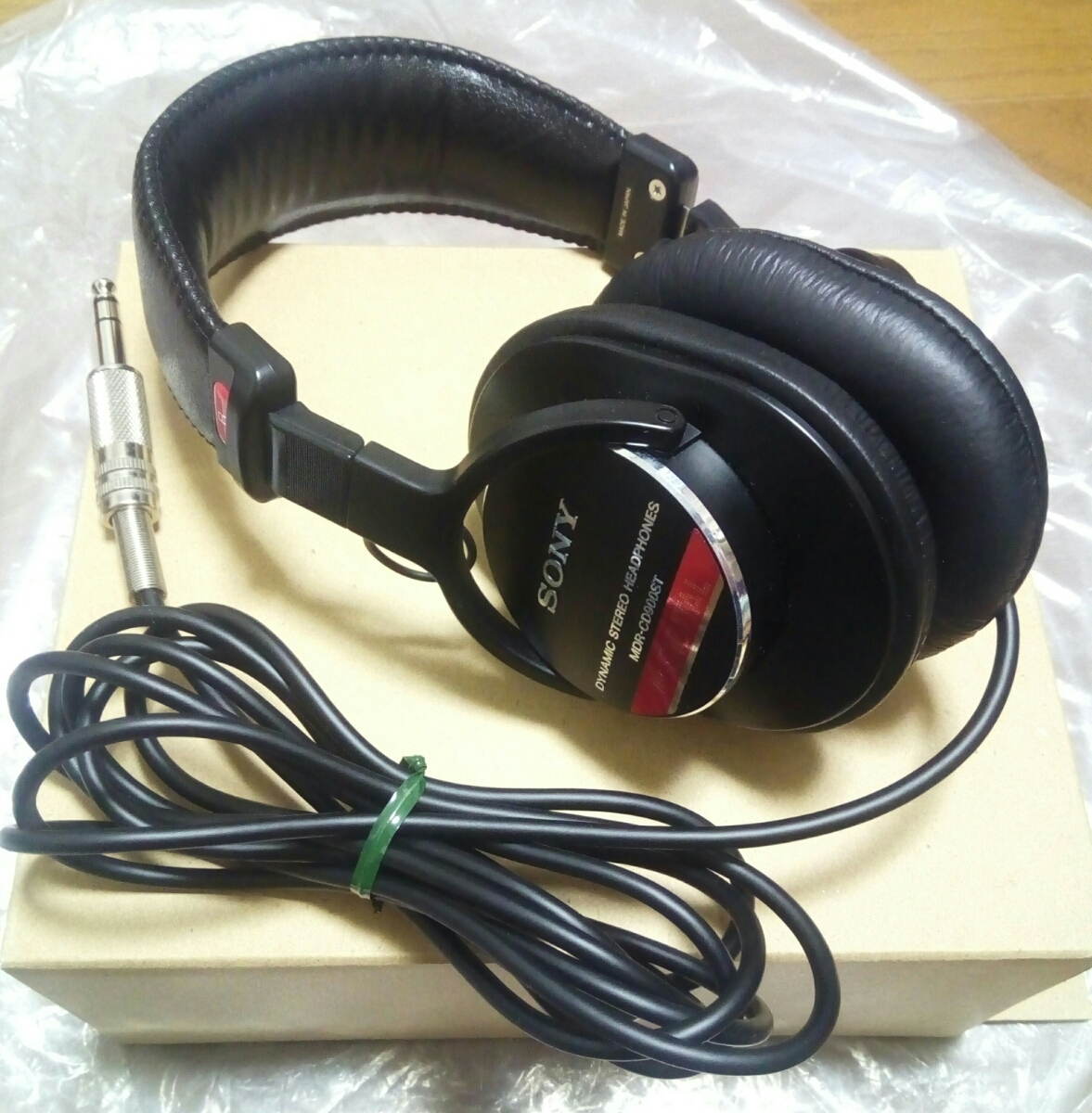 極美品】SONY〈MDR-CD900ST〉密閉型スタジオモニターヘッドホン 【公式