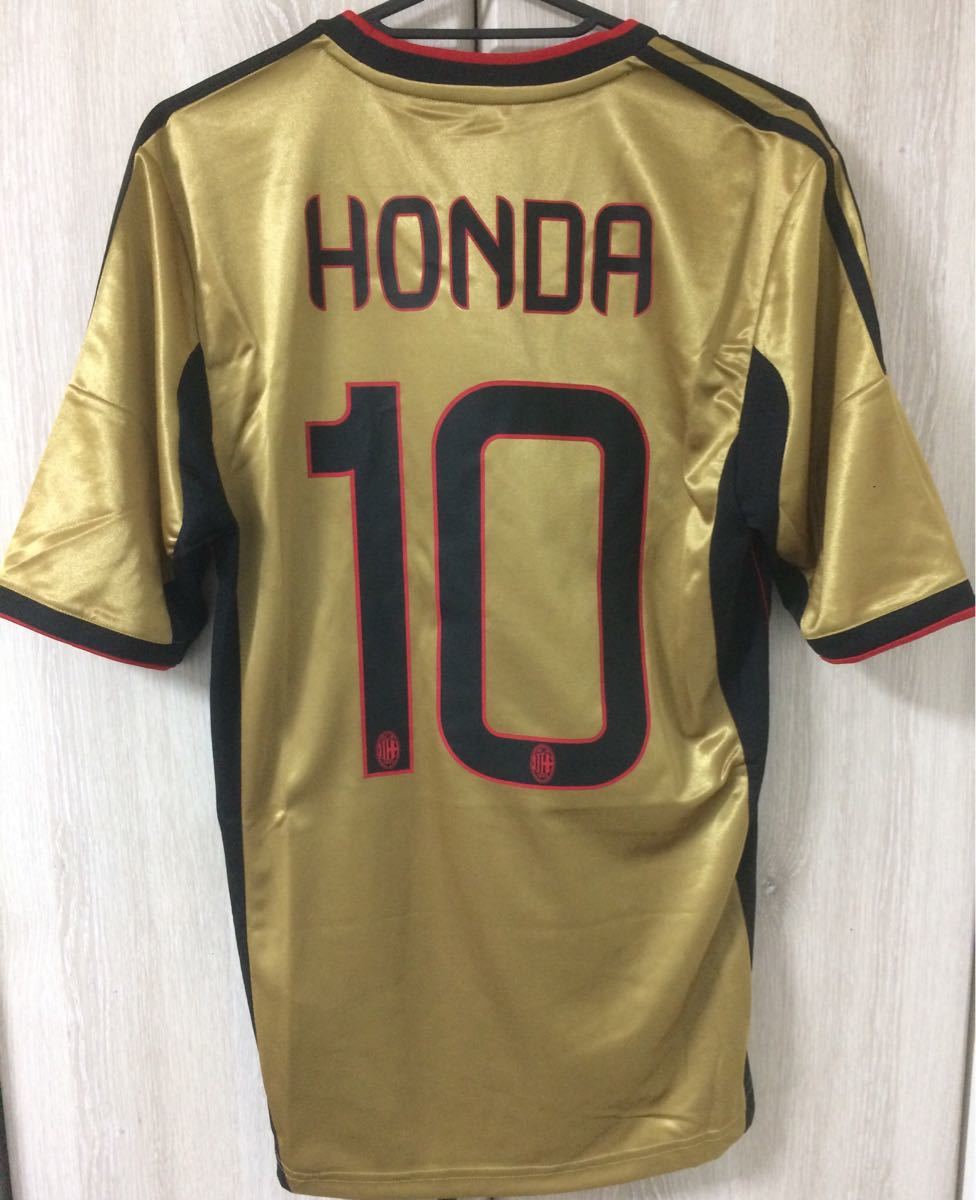 本田圭佑 ACミラン - ホーム AC 特製 半袖 ユニフォーム 13⁄14 本田