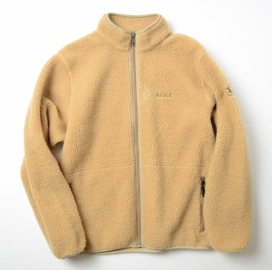 エーグル AIGLE フリースZIPジャケット [FG612]S ベージュ 税込 男性用 