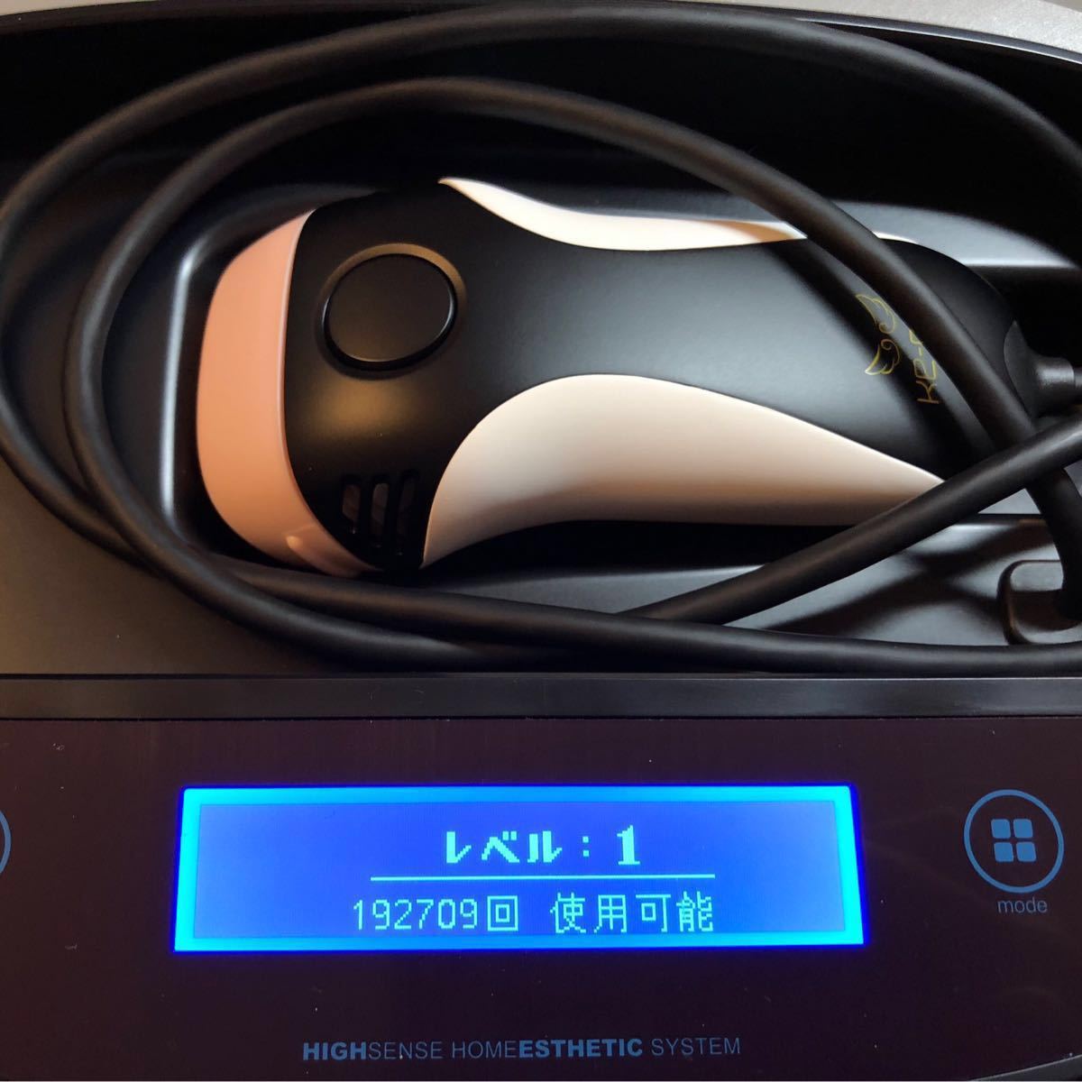 送料無料 美品 エムテック Ke-non ケノン NIPL-2080 ver 6.2 脱毛器 美容 家庭用 ブラック 脱毛ラージカートリッジ 美顔カートリッジ_10