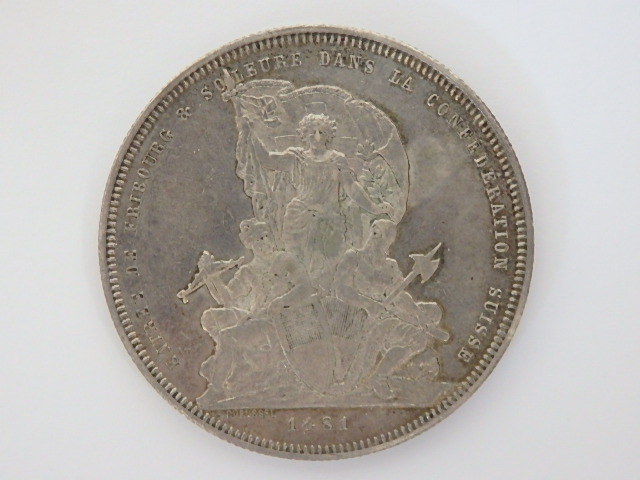【お得，低価】 スイス 1881年 射撃祭 フライブルク フリブール Fribourg 5フラン銀貨(ヨーロッパ)｜売買されたオークション情報、yahooの商品情報をアーカイブ公開 - オークファン ヨーロッパ