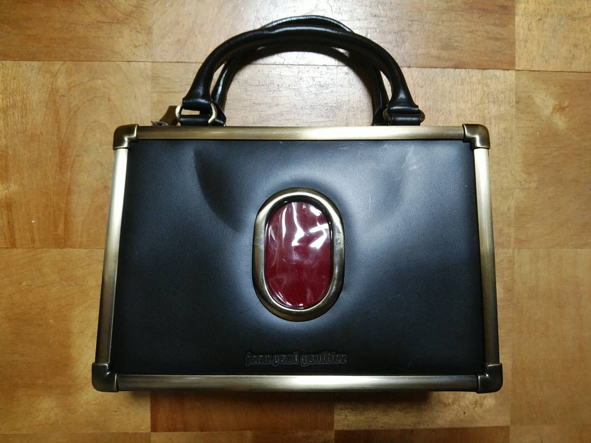 Jean Paul GAULTIER ジャンポール・ゴルチエ バッグ かばん カバン 黒 