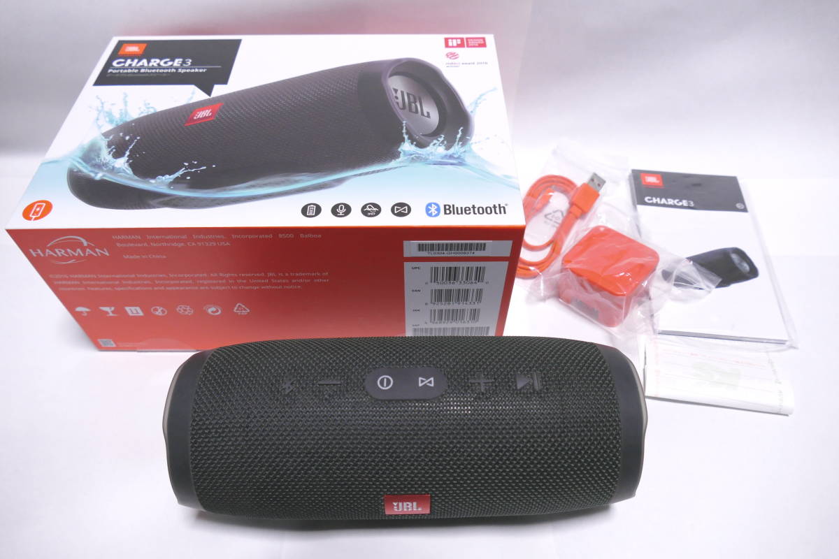 JBL CHARGE3 スピーカー JBL CHARGE3 Bluetooth ワイヤレススピーカー