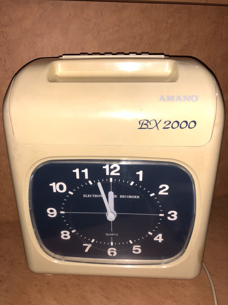 AMANO タイムレコーダー BX2000 タイムレコーダー bx2000」の人気商品