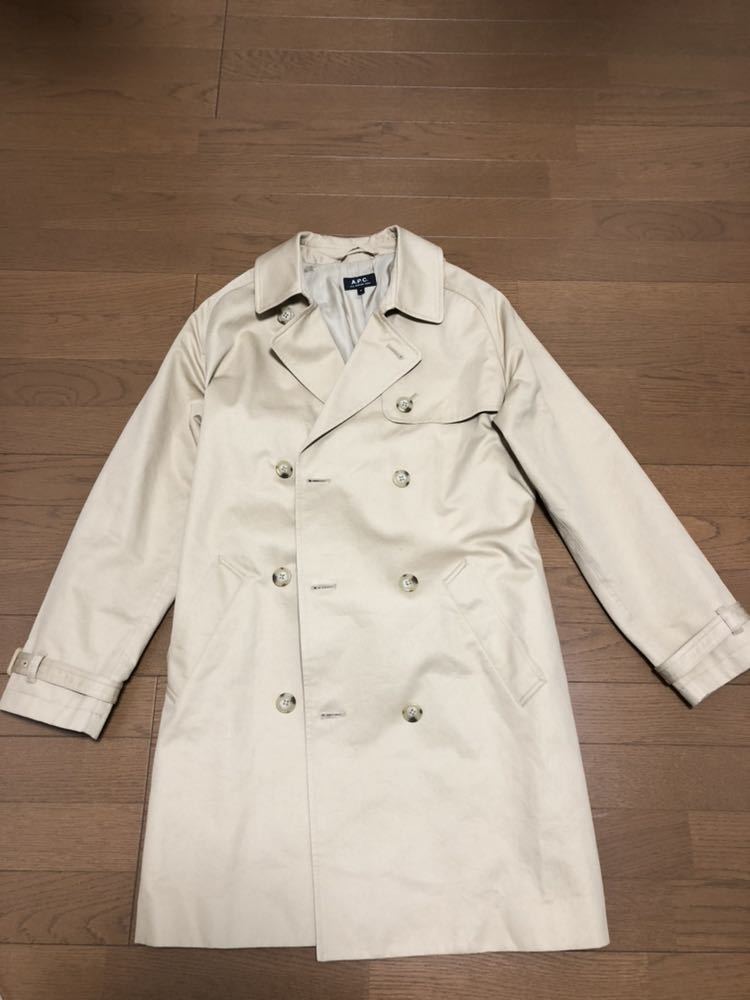 2017 A.P.C. トレンチコート ベージュ M APC アーペーセー 【公式通販】