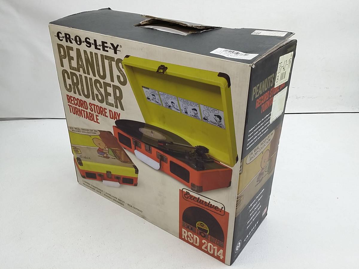 日本ショッピング YYZ39☆【美品】レコードプレーヤー CROSLEY PEANUTS
