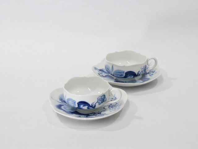 ☆≪マイセン/MEISSEN ブルーオーキッド≫エキゾチックでありながら