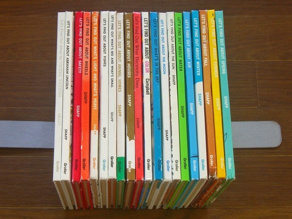 海外・絵本 LET'S FIND OUT BOOKS 20冊セット・ソノシート付 2026年
