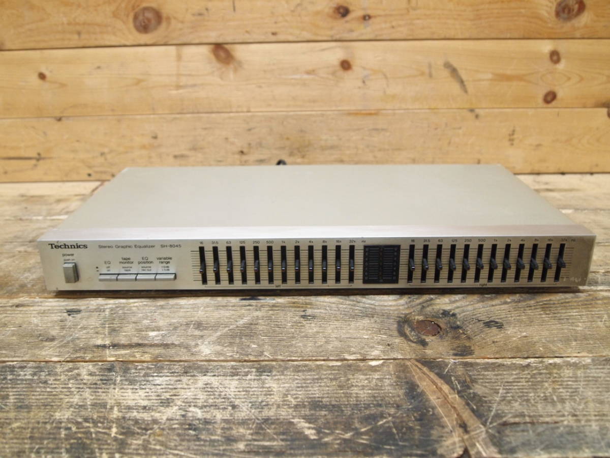 ◇TECHNICS テクニクス SH-8045 グラフィックイコライザー