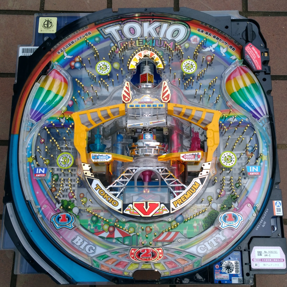 CRAトキオデラックス アムテックス 循環仕様 パチンコ実機 アム 