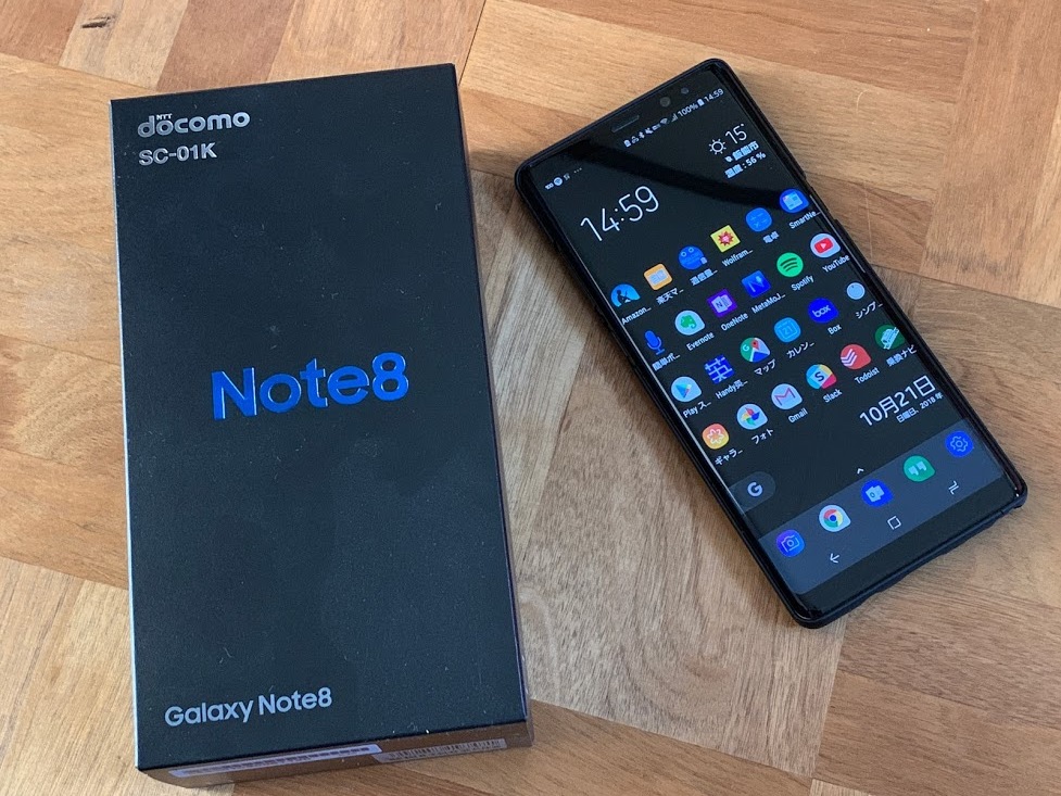 ☆【美品】 docomo Galaxy Note 8 SC-01K ミッドナイトブラック SIM解除済☆_1