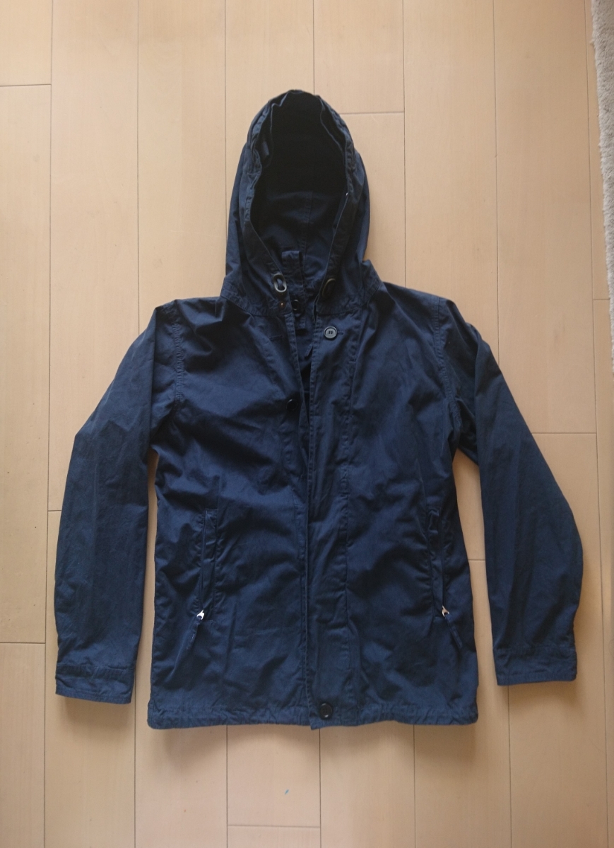 ASPESI アスペジ コットン ウォッシュドパーカ ネイビー XS 美品