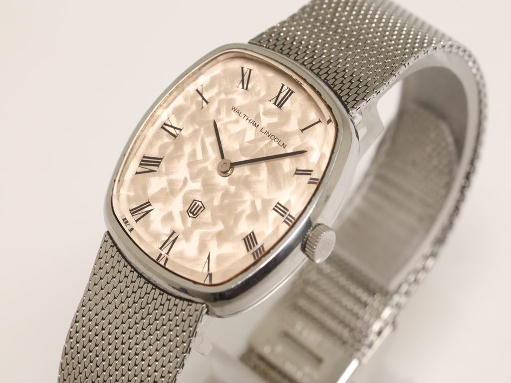 可動品【WALTHAM/ウォルサム】LINCOLN/リンカーン 手巻き スイス 
