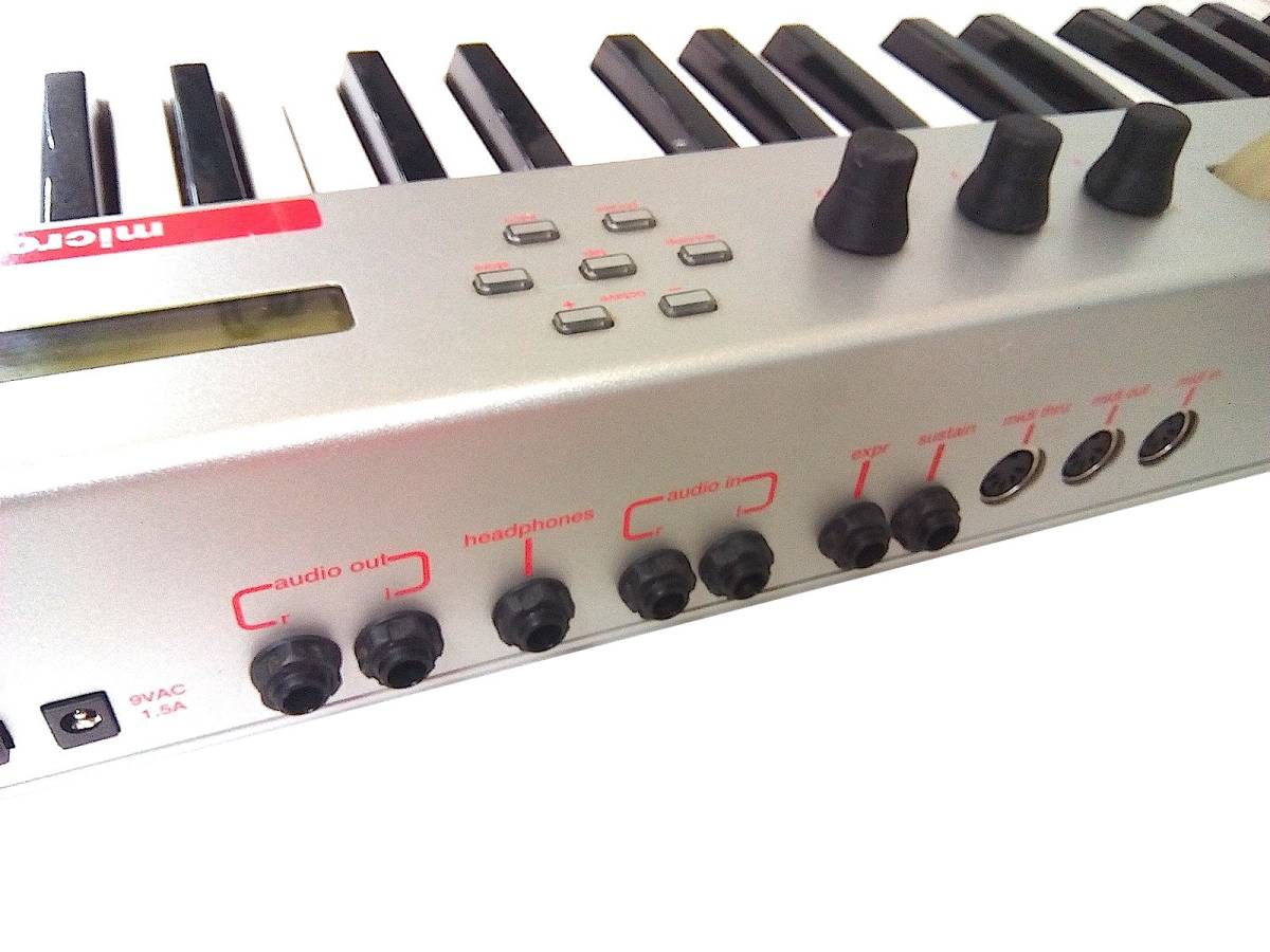 ALESIS micron 名機 ALESIS アレシス シンセサイザー 音太い MICRON 