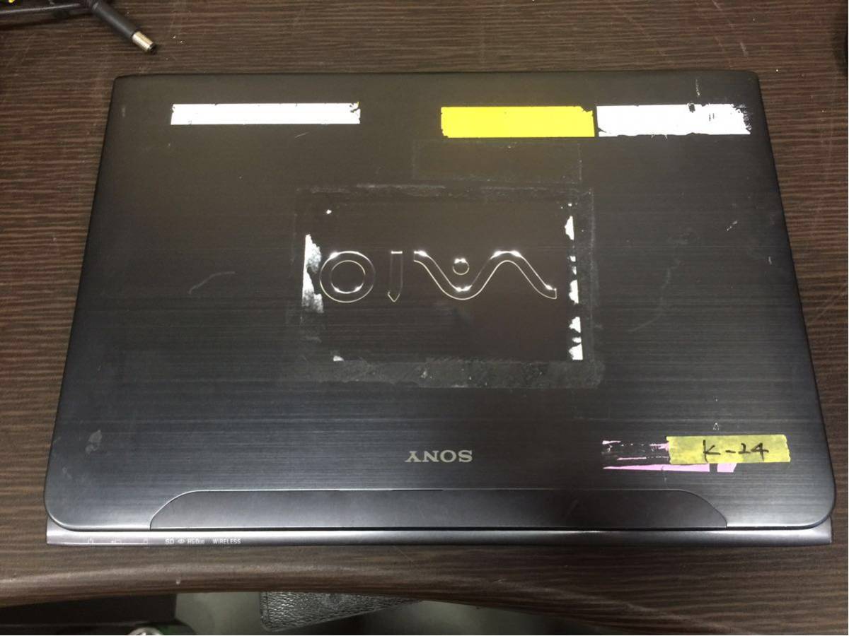 K24 液晶割れ SONY VAIO SVE14AE13N i5 メモリなし HDDなし アダプタなし