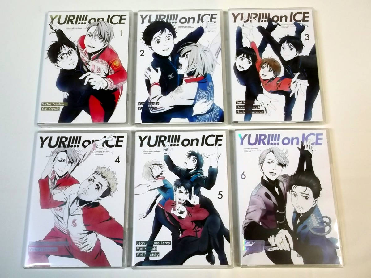ユーリ 缶バッジ 特典 Blu-ray] ユーリ!!! on ICE 全6巻 アニメイト特典BOX/缶バッジ4種付