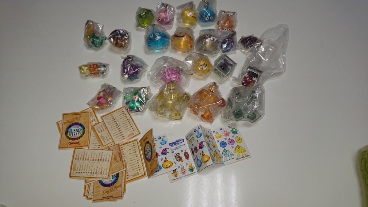 ドラゴンクエスト クリスタルモンスターズ キーチェーン 23個まとめて 