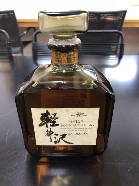 古酒 メルシャン 軽井沢 貯蔵12年 100％モルトウイスキー 720ml 未開栓