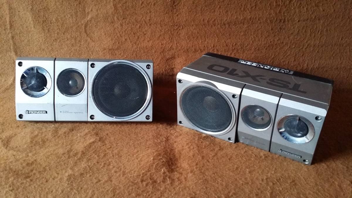 PIONEER/パイオニア TS-X10】3WAYスピーカー(ロンサム カーボーイ 旧車