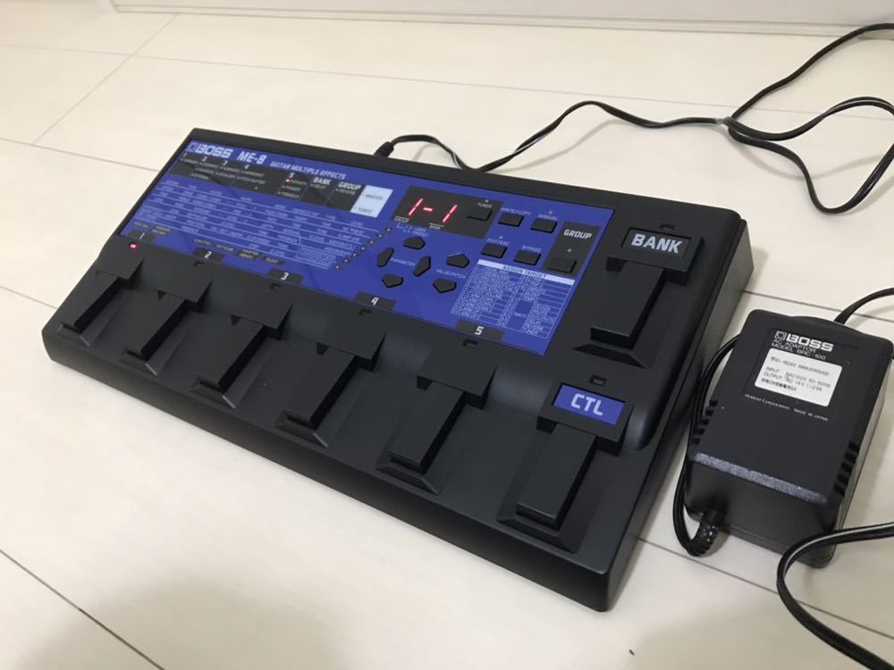 動作品 BOSS ME-8 ギター マルチエフェクター BOSS ギター用マルチ