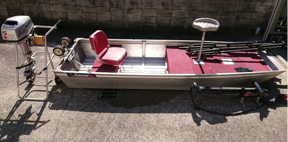 アルミボート サベージ Yahoo!オークション - 熊本発！SAVAGE⁄サベージ 