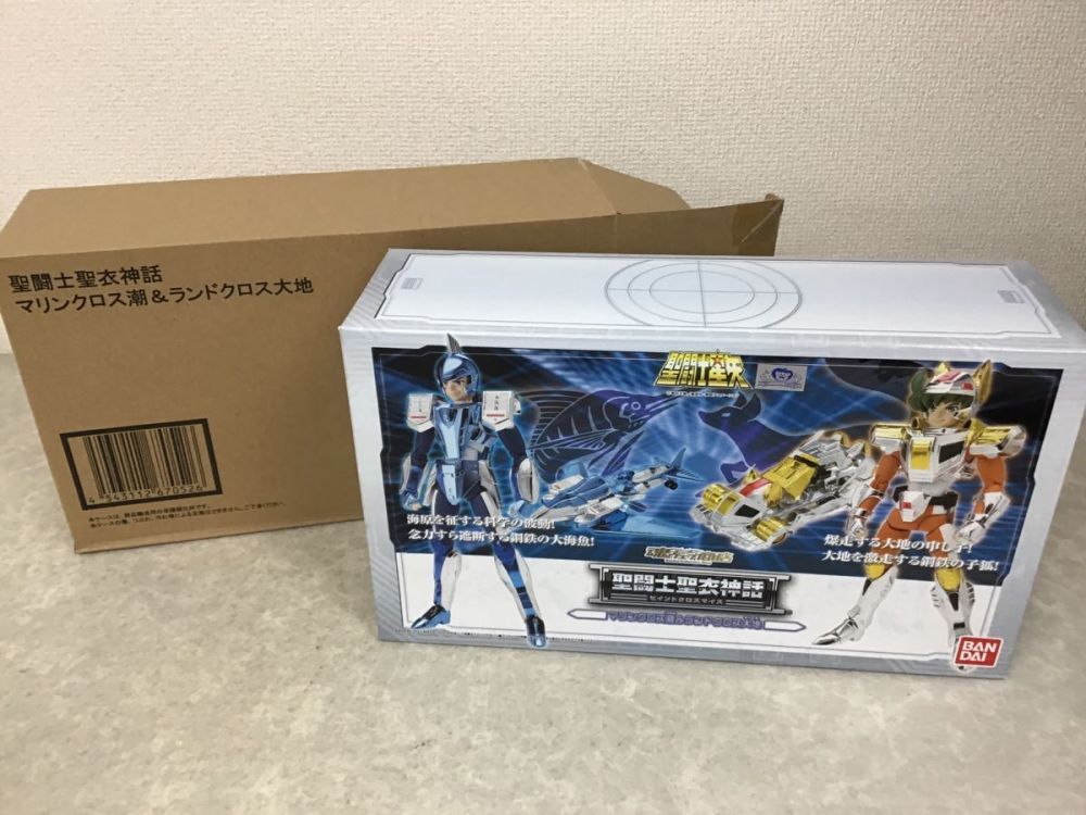 未開封 バンダイ 聖闘士聖衣神話 聖闘士星矢 マリンクロス潮＆ランド
