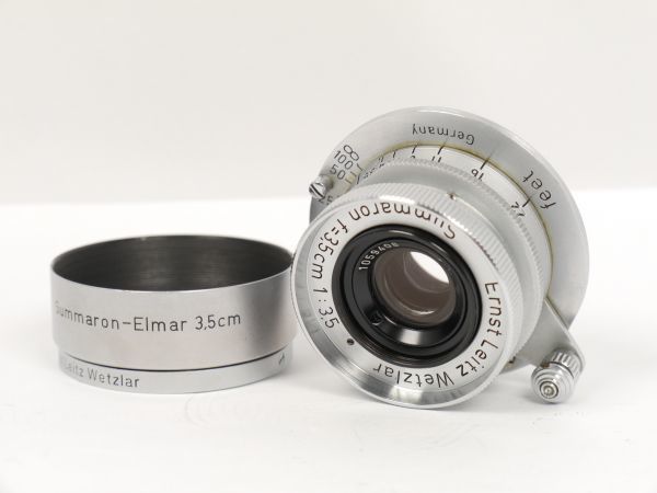 【100%新品，品質保証】 極上 完動 Leica Summaron 3.5cm F3.5 純正メタルレンズフード付き ライカ Lマウント 商品画像多数 11088C(ライカ)｜売買されたオークション情報、yahooの商品情報をアーカイブ公開 - オークファン ライカ