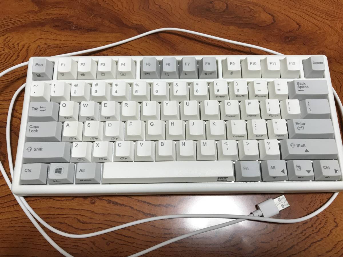 NiZ 静電容量無接点方式 75キー・レトロ Pro Edition 35g 静電容量無