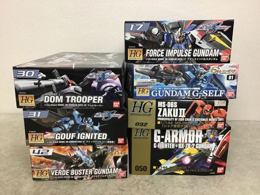 HG 1/144 ヴェルデバスターガンダム・ドムトルーパー 他 / 機動戦士ガンダムSEED デスティニー