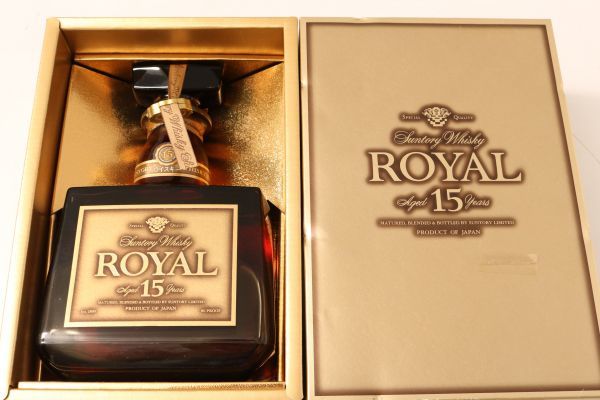 T5I27 未開栓☆SUNTORY/サントリー☆ROYAL/ローヤル☆15年☆750ml