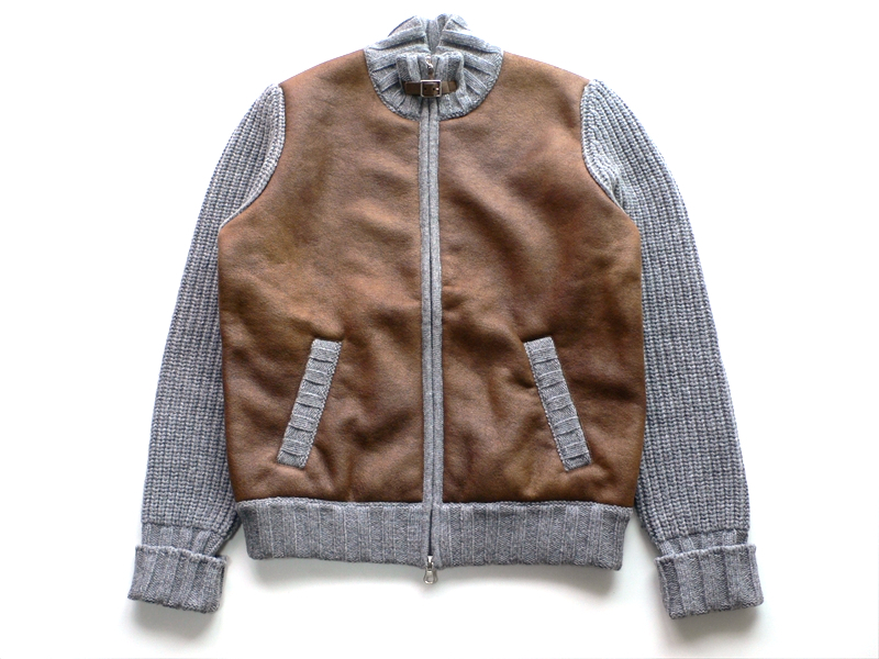 超激得，定番人気 美品 Gran Sasso グランサッソ フェイクムートン 
