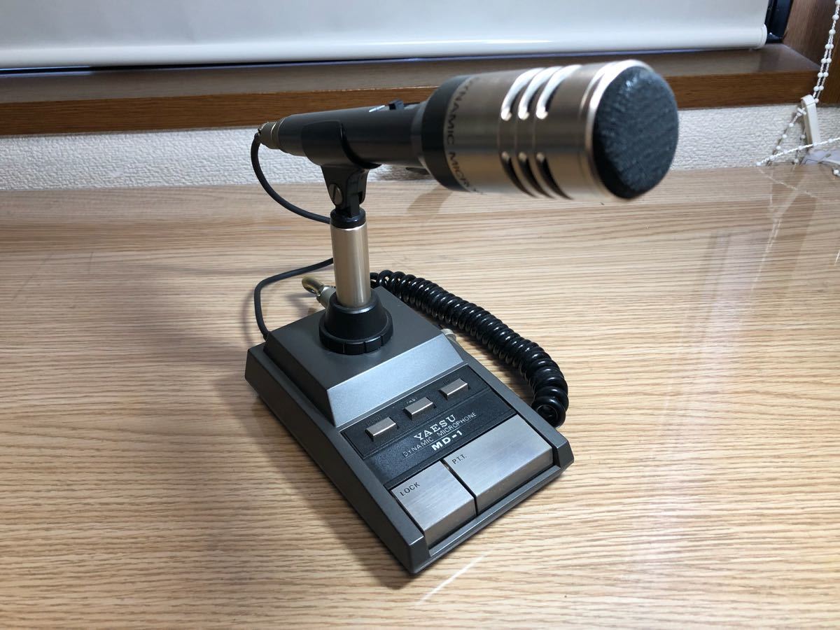 八重洲ヤエス YAESU MD-1 マイク ヤエス ダイナミック マイクロフォン