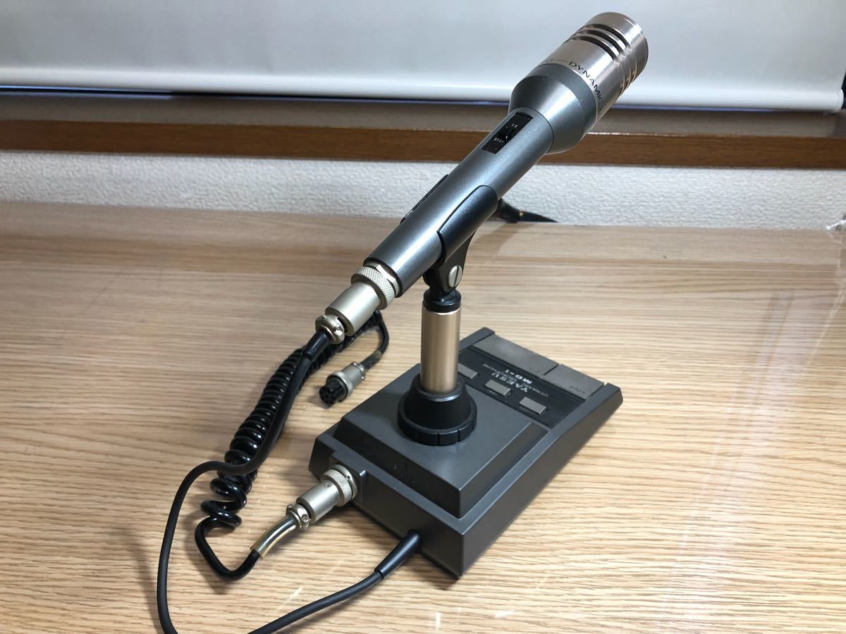 八重洲ヤエス YAESU MD-1 マイク ヤエス ダイナミック マイクロフォン