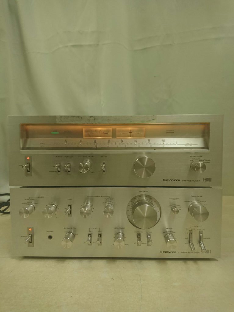 4ah813 PIONEER パイオニア プリメインアンプ チューナー セット SA