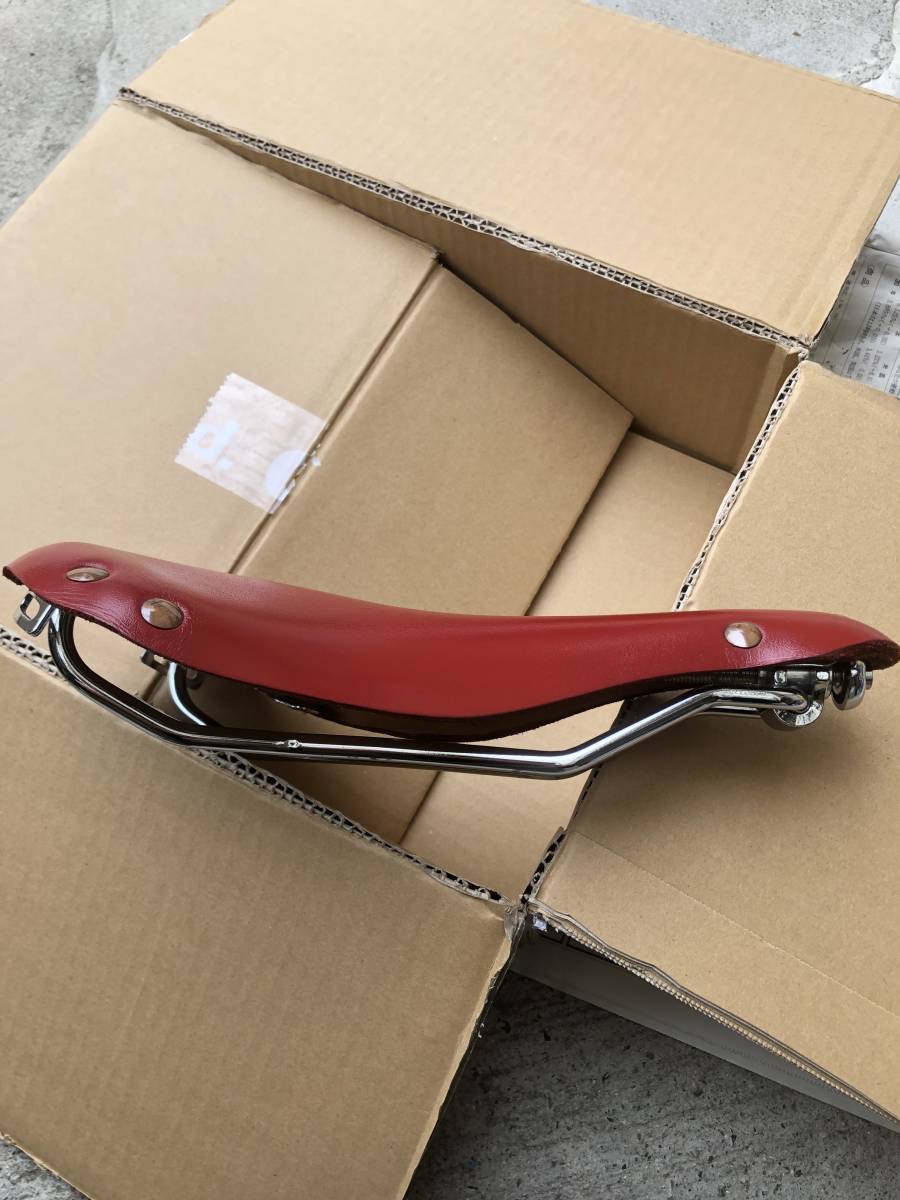 ☆SELLE ANATOMICA セラアナトミカ NSX 赤レザーサドル☆ ,代理出です
