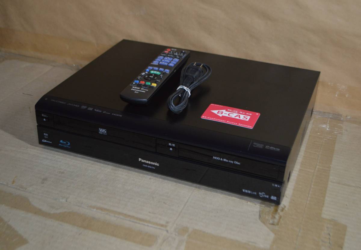 パナソニック HDD VHS 一体型ブルーレイディスクレコーダー 2011年製