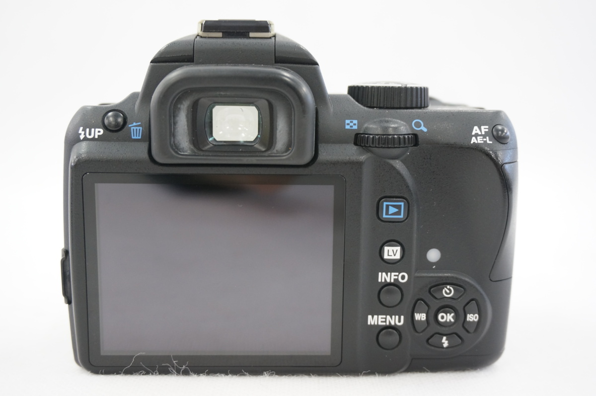 □【ジャンク】PENTAX デジタル一眼レフカメラ K-r ボディ ブラック K