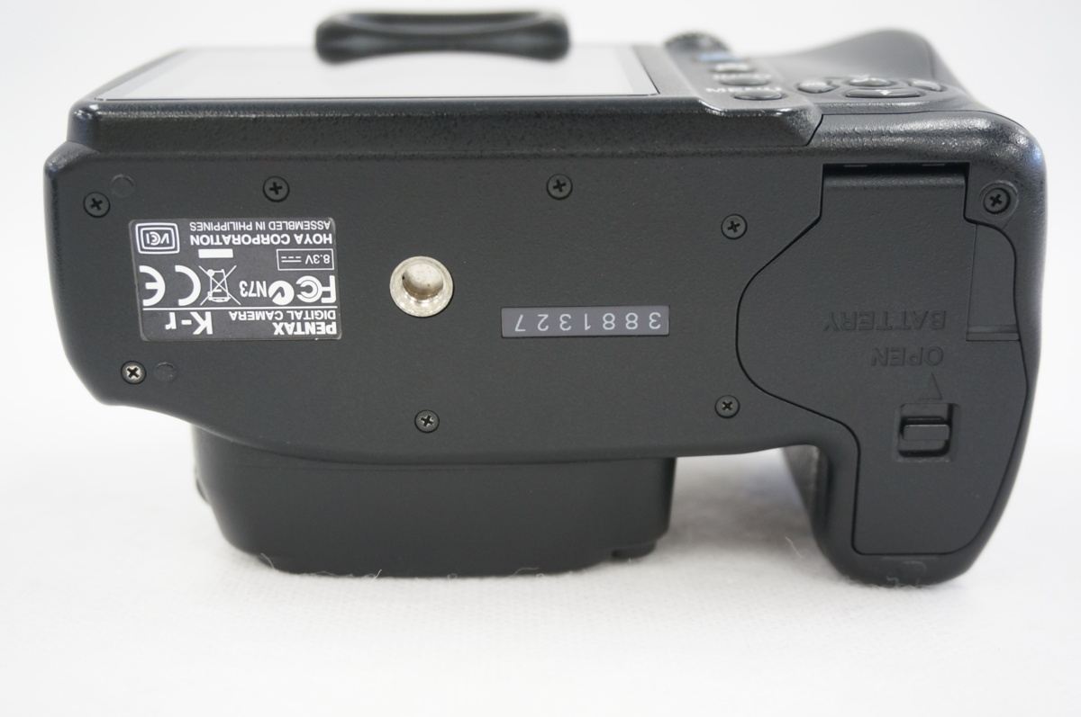 □【ジャンク】PENTAX デジタル一眼レフカメラ K-r ボディ ブラック K