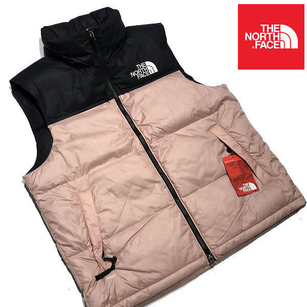 ★新品　Mサイズ　The North Face ノースフェイス 1990 retro nuptse vest　ヌプシ　ベスト　400103732-rose　a