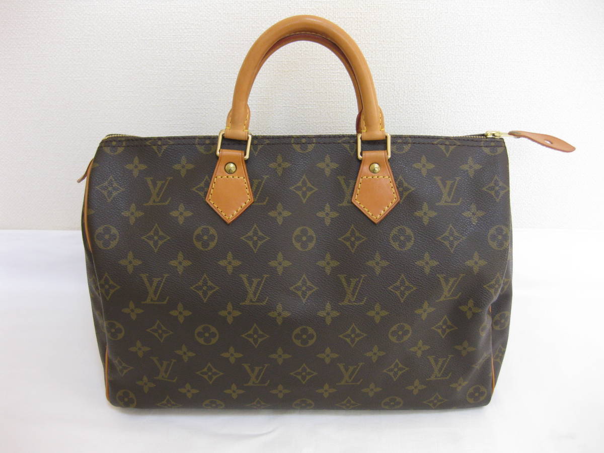 LOUIS VUITTON☆ルイヴィトン LV モノグラム スピーディ35 SP0914