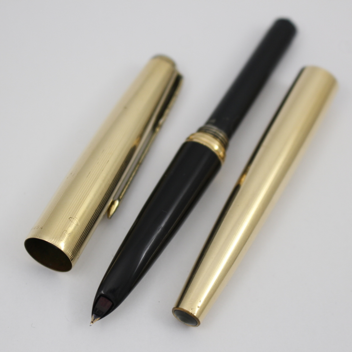 PARKER パーカー 61 キャピラリーフィラー式 万年筆 12金張【いおき