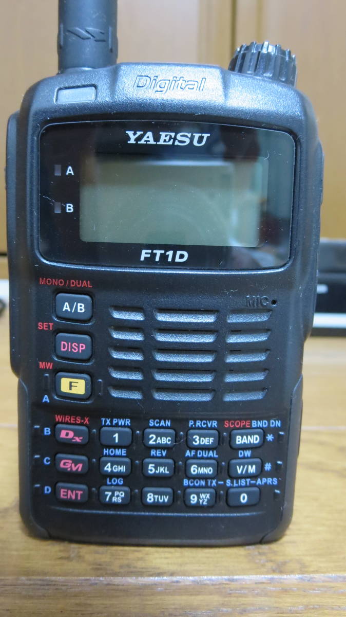 YAESU 144⁄430アマチュア無線ハンディ機FT1D 5W WIRES-X FT1XD ⁄ FT1D