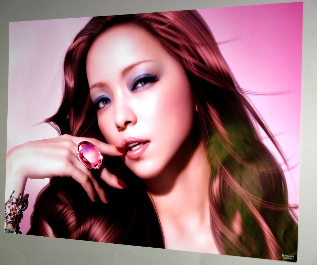 安室奈美恵 B2 ポスター GENIC finally セブンイレブン グッズ