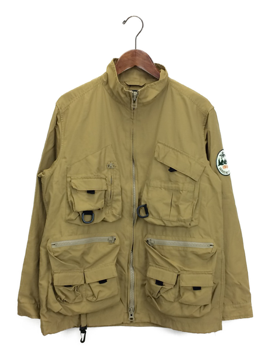 【得価，新作】 STUSSY サファリジャケット/60/40/M/コットン/ベージュ/メンズ/(ジャケット、上着)｜売買されたオークション情報、yahooの商品情報をアーカイブ公開 - オークファン その他
