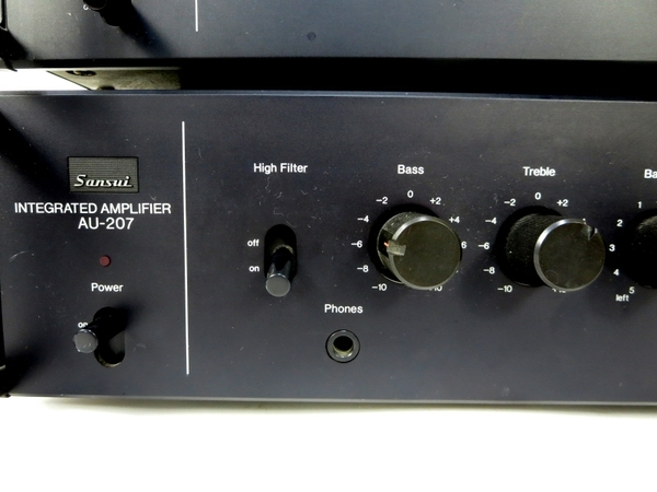 サンスイ AU-207 TU-207 SANSUI プリメインアンプ オーディオセット TU