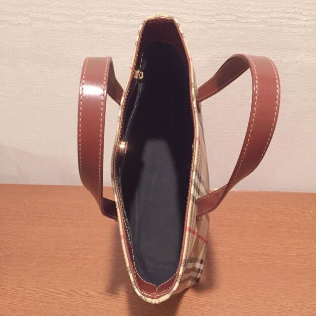 BURBERY◆バーバリー◆ハンドバッグ◆トートバッグ◆ノバチェック◆ロンドン