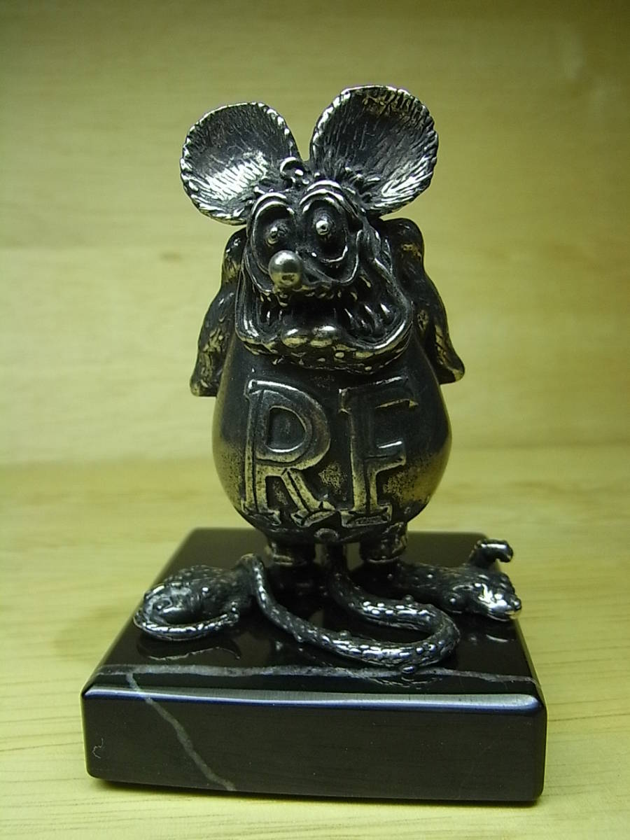 ラットフィンク フィギュア RAT FINK ボビングヘッド Rat ⁄ メタリック 